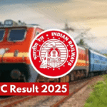 RRB NTPC Result 2025
